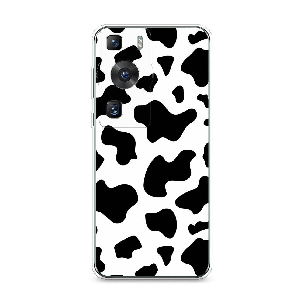 

Силиконовый чехол "Пятна коровы" на Huawei P60, Прозрачный;белый;черный