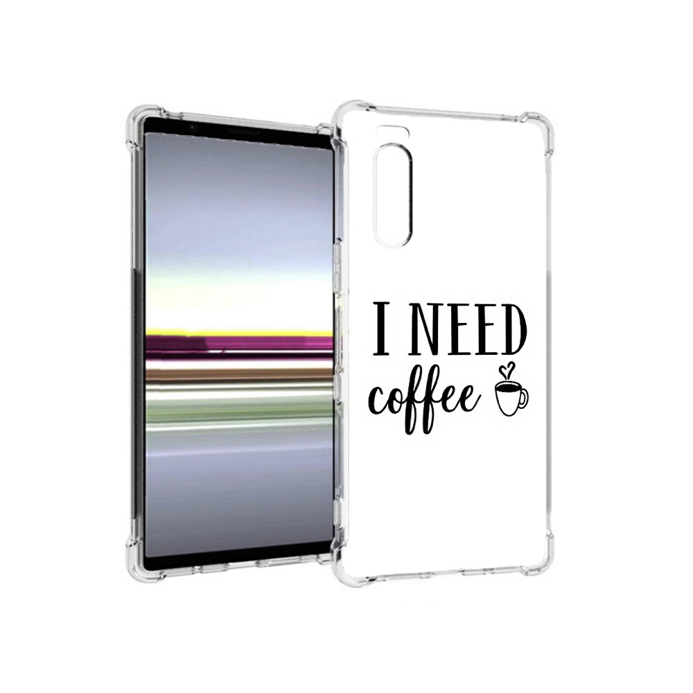 

Чехол MyPads Tocco для Sony Xperia 5 Мне нужен кофе (PT139963.234.121), Прозрачный, Tocco
