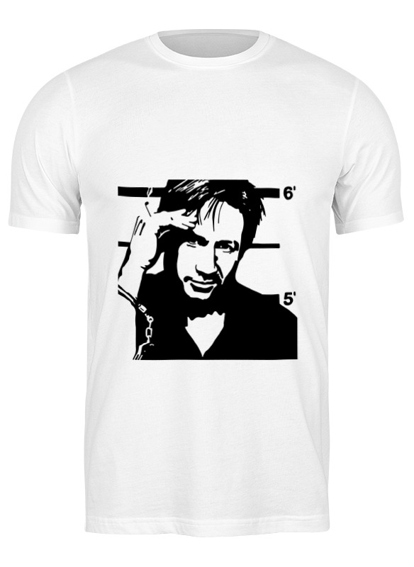 

Футболка мужская Printio Hank moody (хэнк муди), californication белая S, Белый, Hank moody (хэнк муди), californication