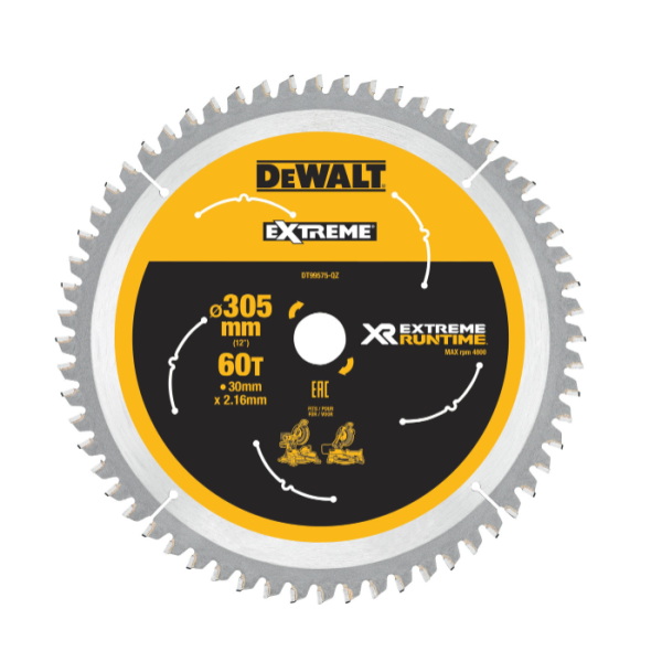 фото Пильный диск dewalt dt99576 extreme runtime, 305х30 мм