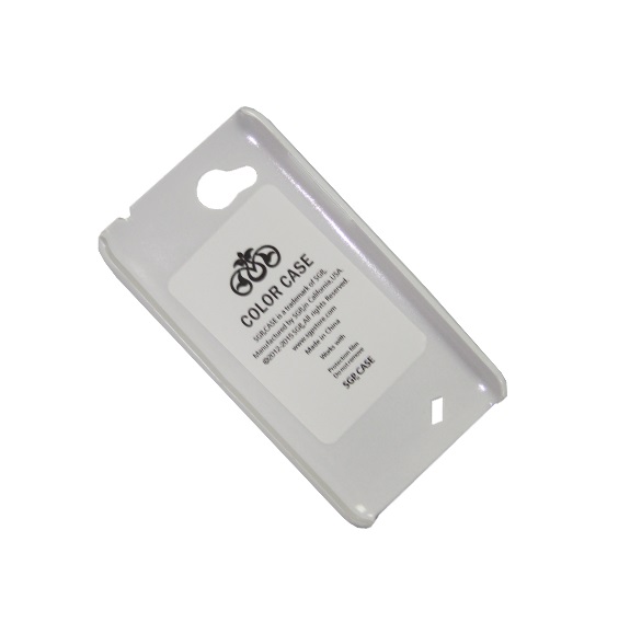 

Чехол для HTC Desire VC (T328D) задняя крышка лакированный SGP Case Ultra Slider <белый>
