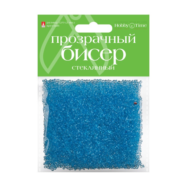 

Бисер круглый ПРОЗРАЧНЫЙ, 2 ММ, 60 на гребне СВЕТЛО-ГОЛУБОЙ, №13