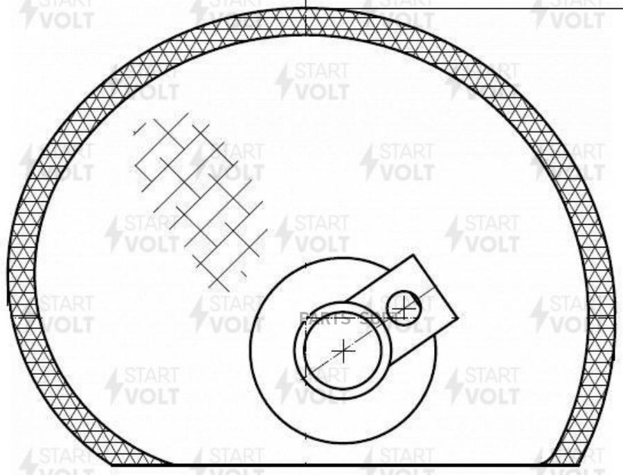 Фильтр-сетка электробензонасоса hyundai/toyota (d=11mm) startvolt sff 1911