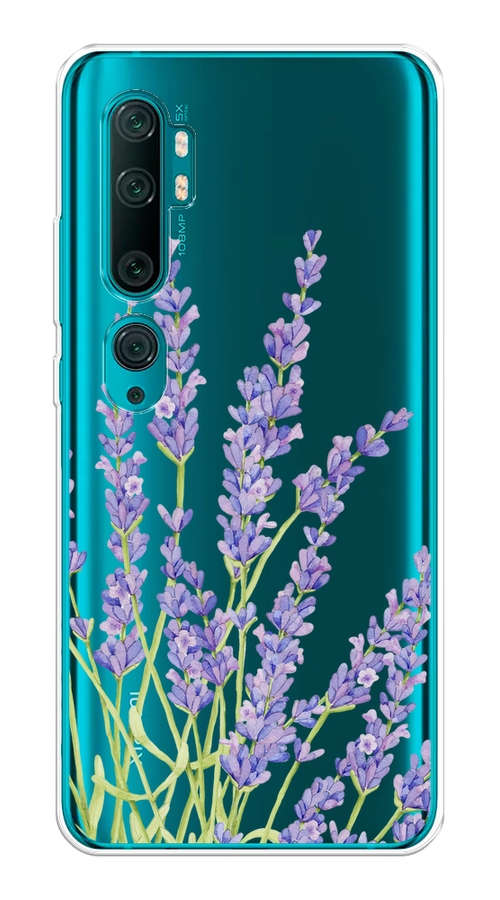 

Чехол на Xiaomi Mi Note 10/Mi Note 10 Pro "Лавандовые стебли", Фиолетовый;зеленый, 37350-1
