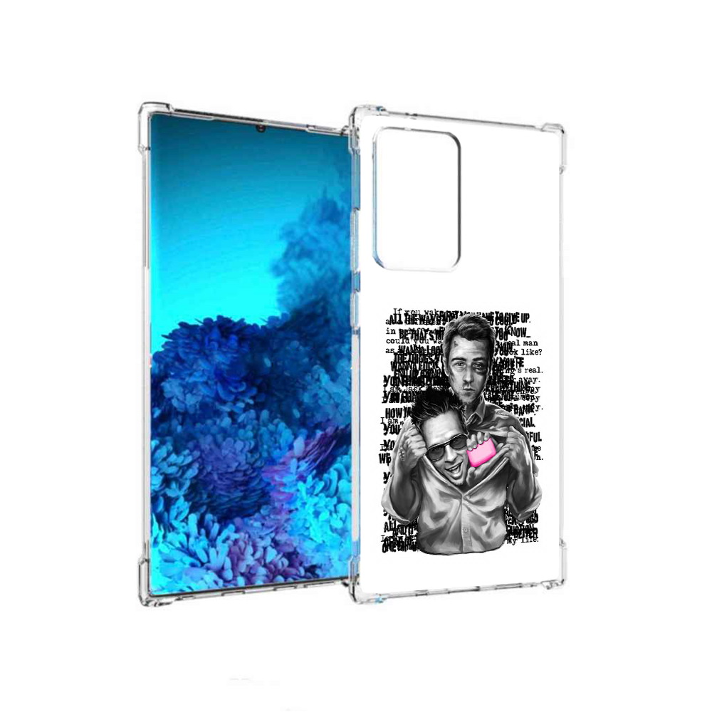 Чехол MyPads Tocco для Samsung Galaxy Note 20 Ultra бойцовский клуб (PT151896.552.242)