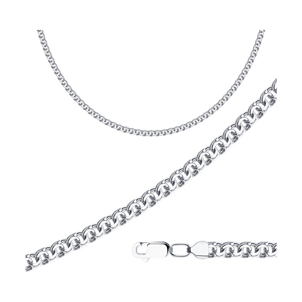

Цепочка из серебра 65 см Diamant 96-180-14100-1, 96-180-14100-1