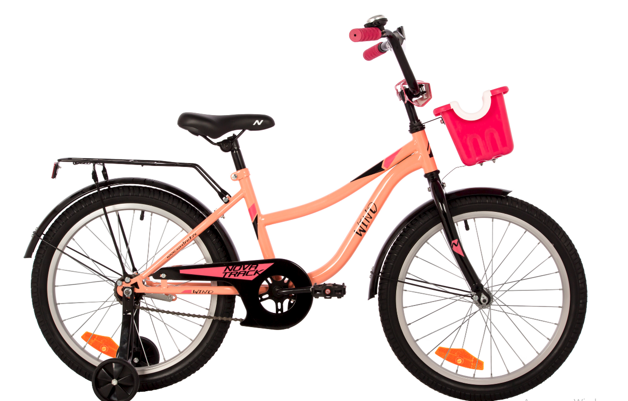 

Велосипед 20 Novatrack Wind коралловый CRL22, 204WIND.CRL22