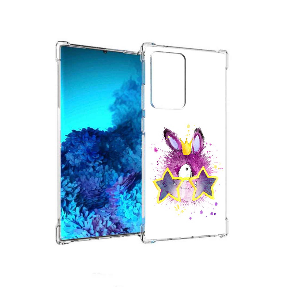 

Чехол MyPads Tocco для Samsung Galaxy Note 20 Ultra Шуршуля (PT151896.552.202), Прозрачный, Tocco
