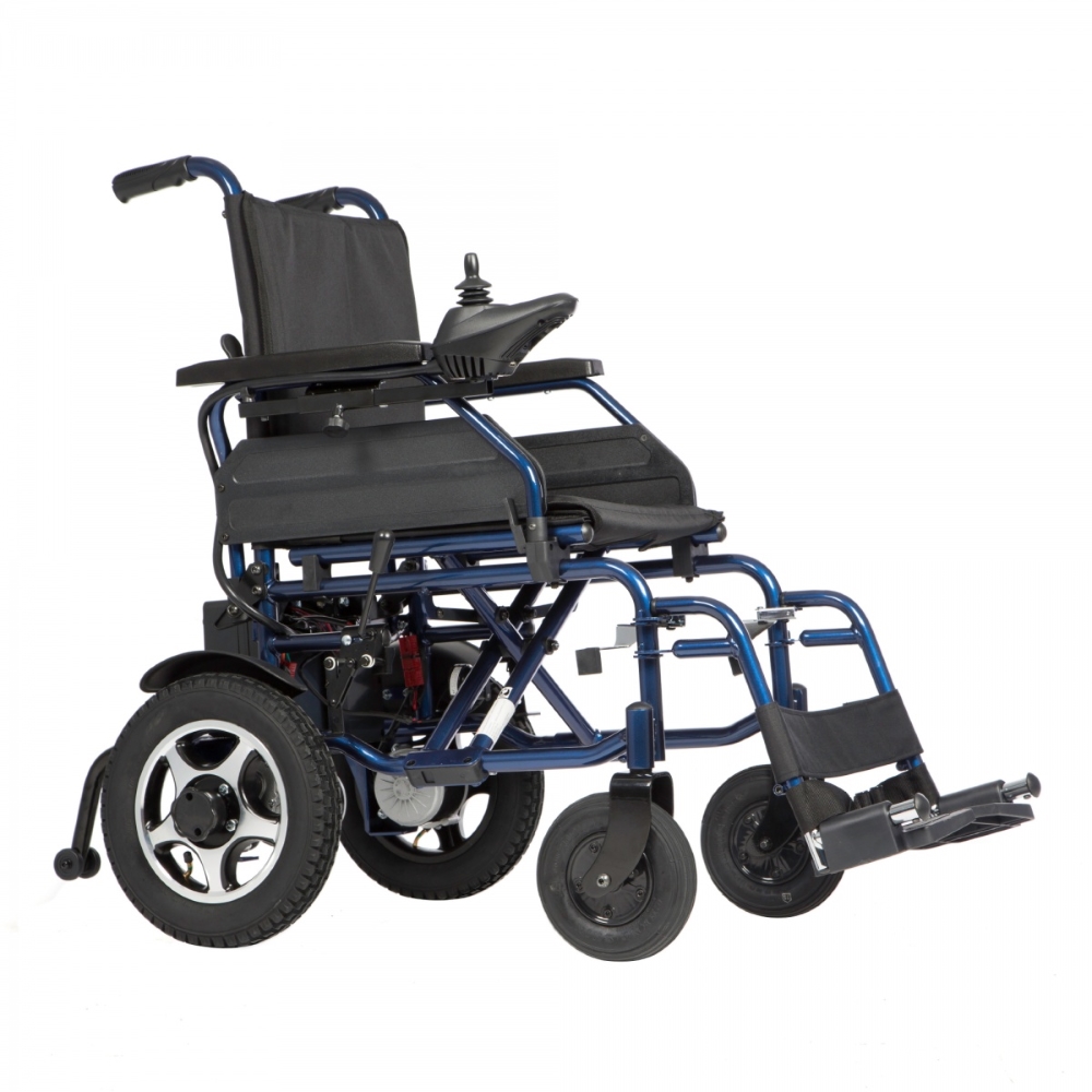 фото Кресло-коляска с электроприводом ortonica pulse 710 41 см, литые колеса, 12аh