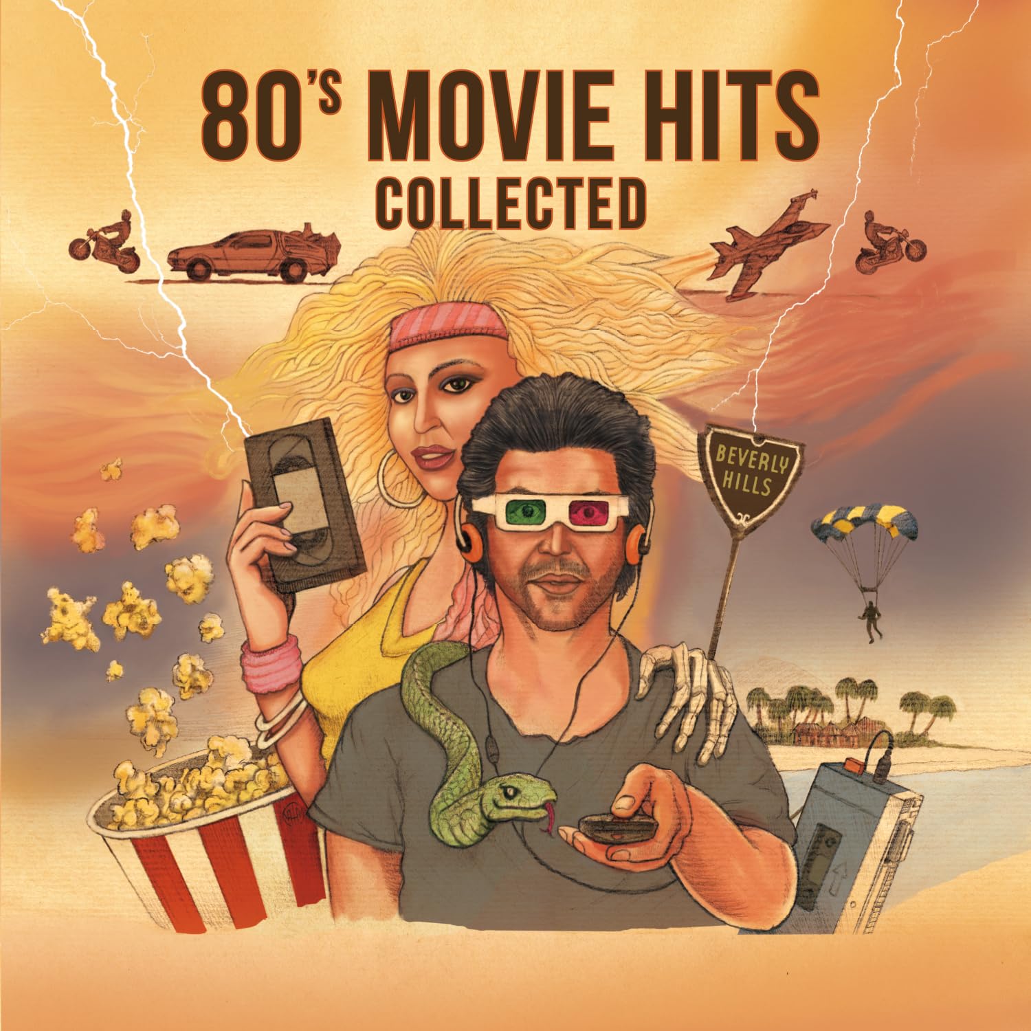 

Various Artists 80s Movie Hits Collected (Coloured) (2LP)