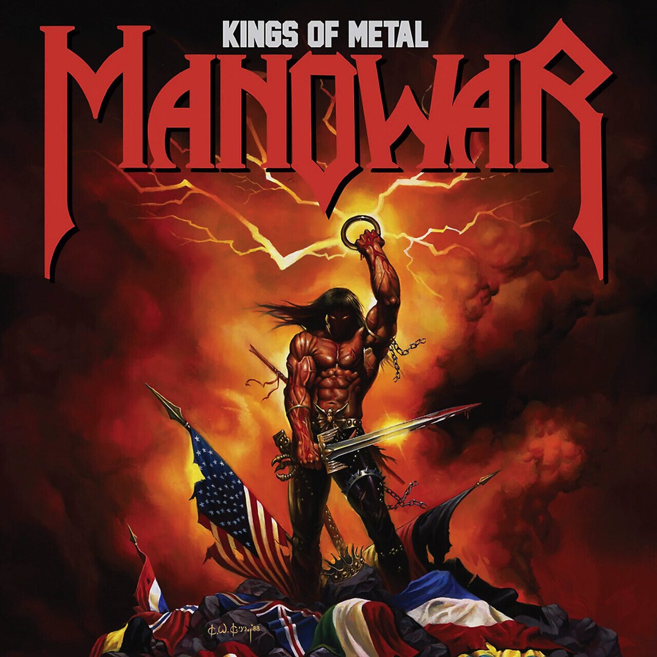 

Manowar Kings Of Metal (Transparent Blue) (LP)