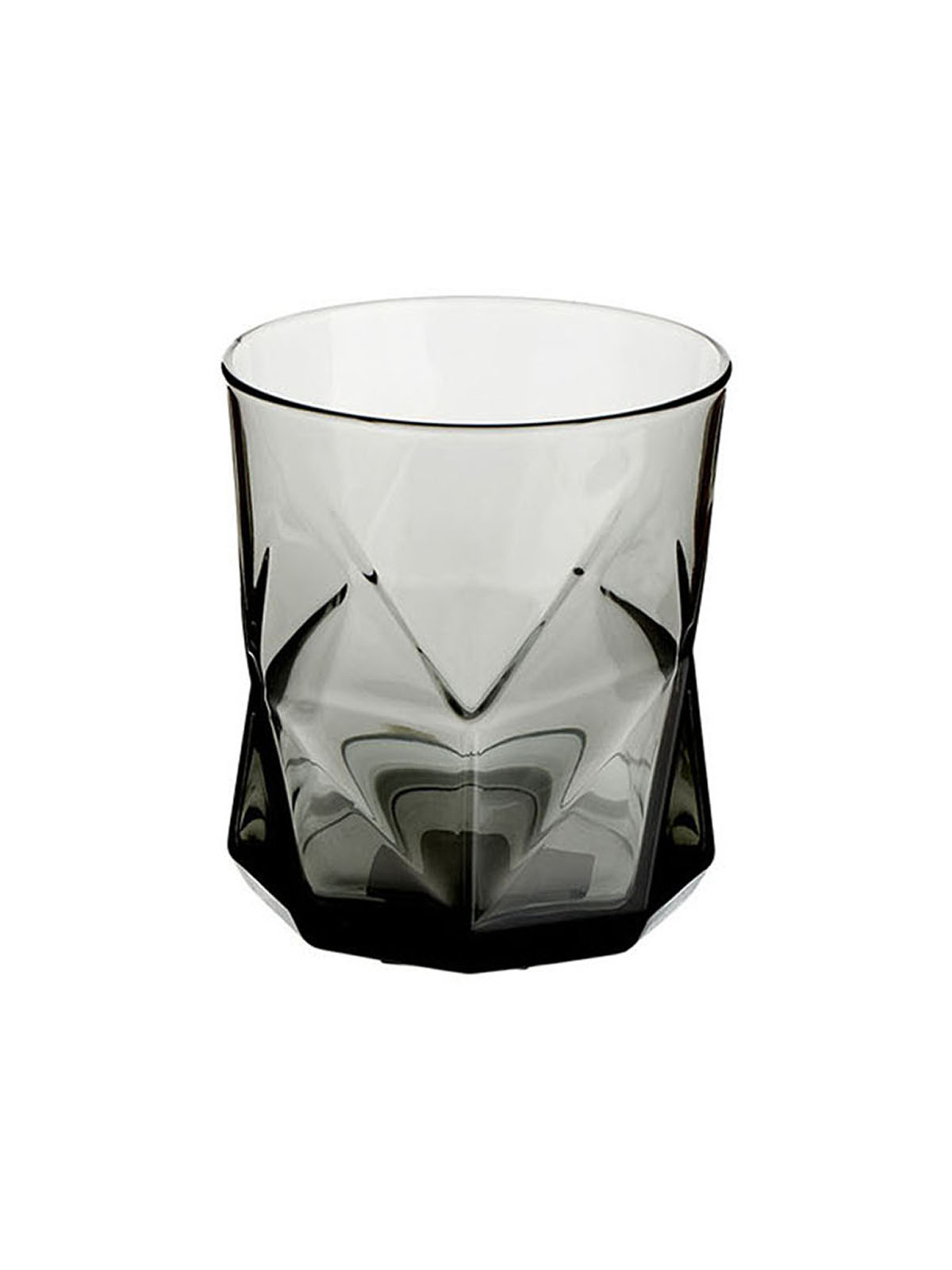 Набор стаканов Олд Фэшн 2 шт Cassiopea Bormioli Rocco, стеклянные, 330 мл, цвет серый
