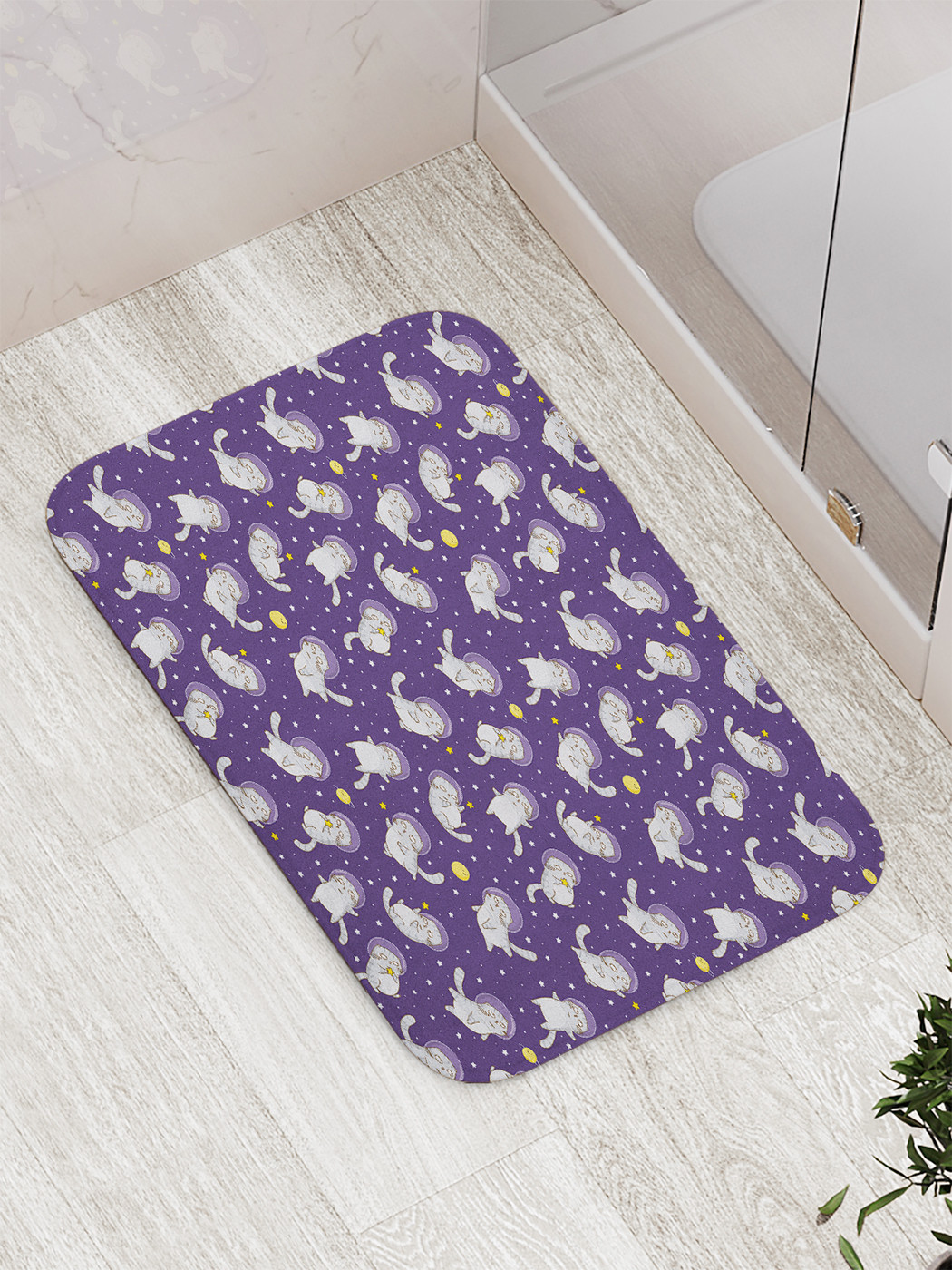 

bath_427021 Коврик противоскользящий для ванной, сауны, бассейна, 77х52 см