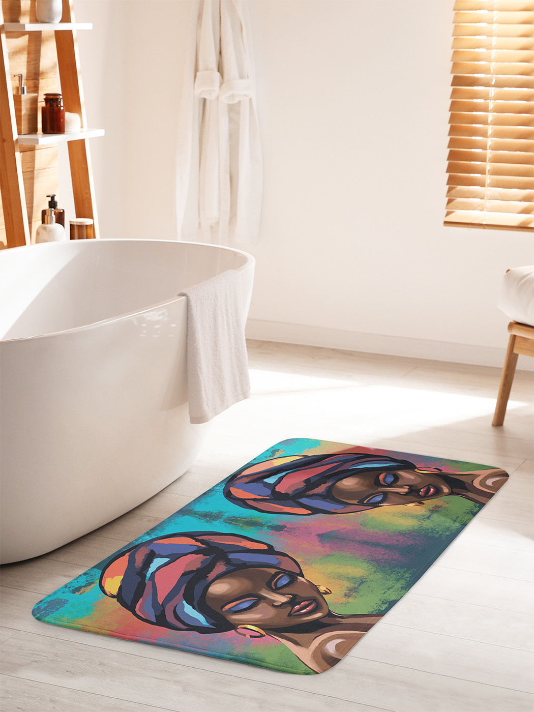 

bath_425003_60x100 Коврик противоскользящий для ванной, сауны, бассейна, 60x100 см.