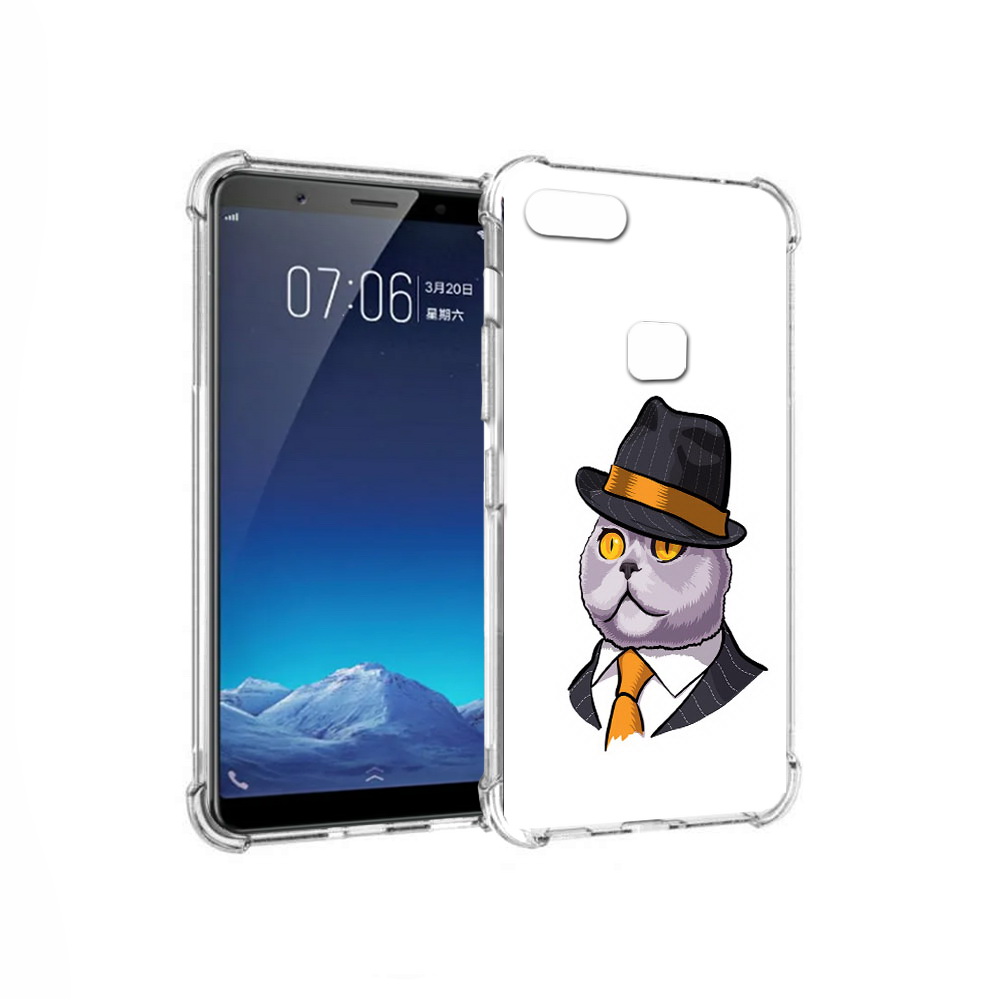 

Чехол MyPads Tocco для Vivo X20 британец (PT108350.433.247), Прозрачный, Tocco