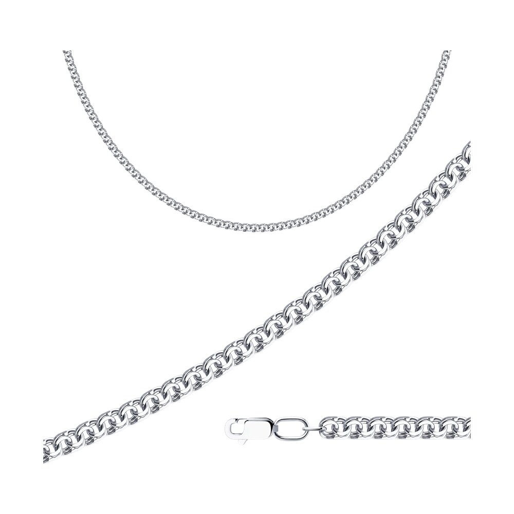 

Цепочка из серебра 45 см Diamant 96-180-14070-1, 96-180-14070-1