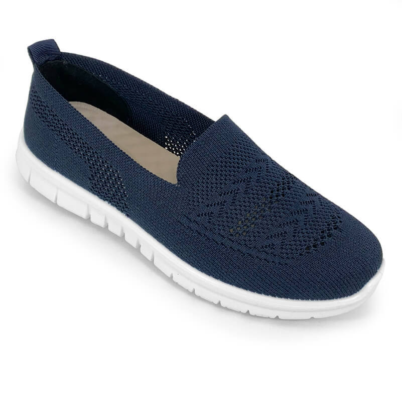 

Слипоны женские Inblu 288074099 синие 37 RU, 288074099