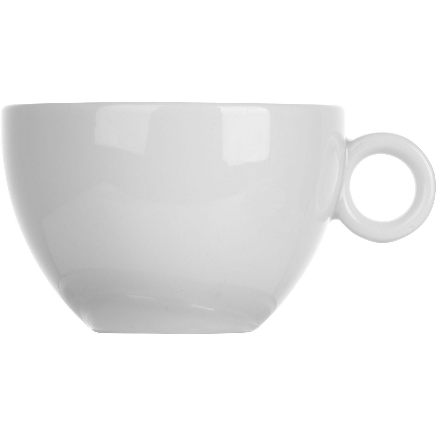

Чашка Lubiana Бола чайная 280мл 130х105х70мм фарфор белый