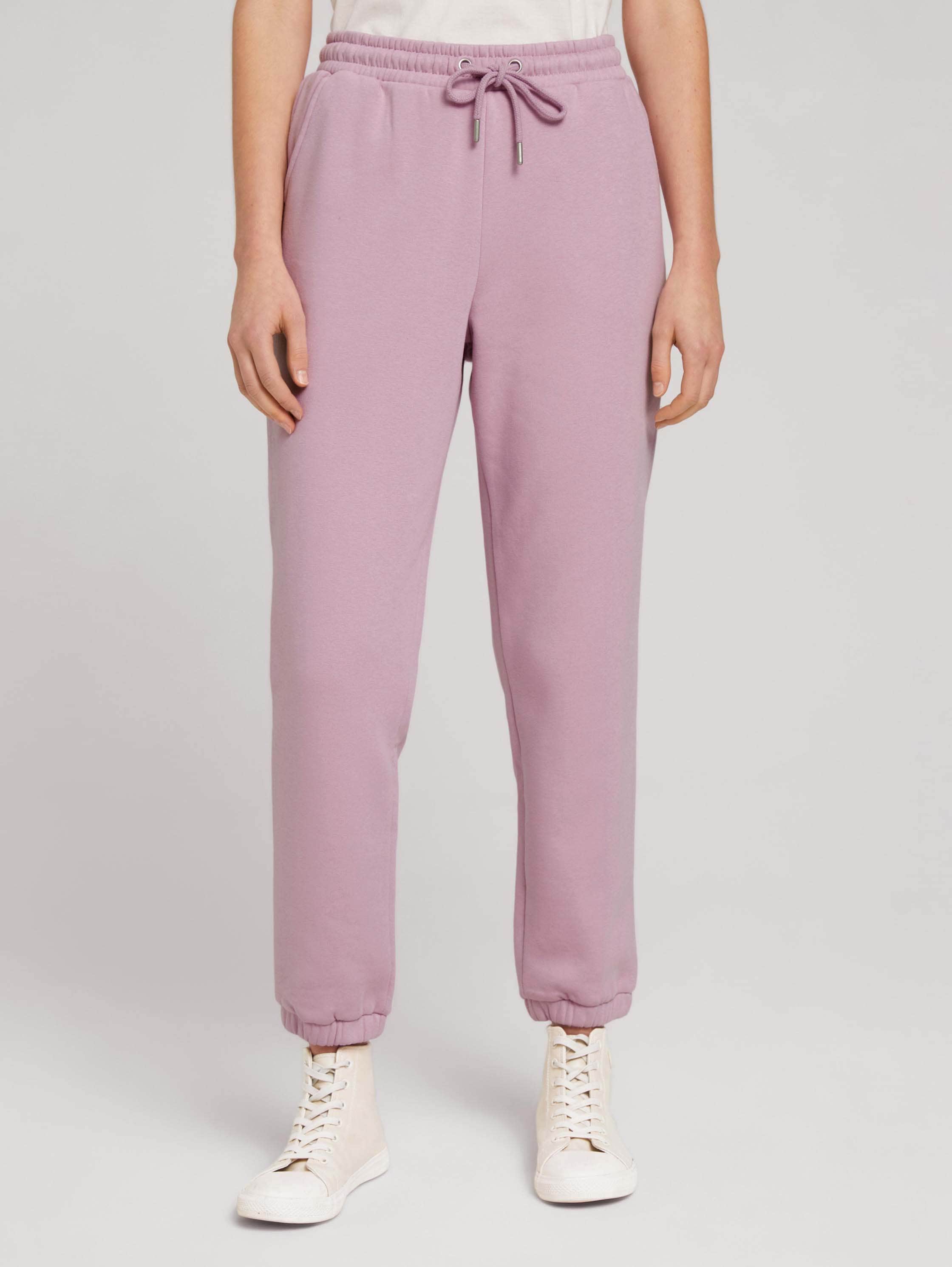 фото Спортивные брюки женские tom tailor 1031990 розовые xl