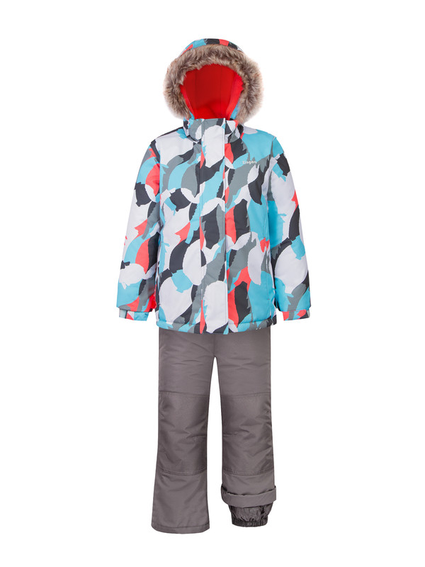 Комплект верхней одежды детский Gusti ZW23GS420, coral, 122 комплект верхней одежды детский gusti zw23gs420 purple 122