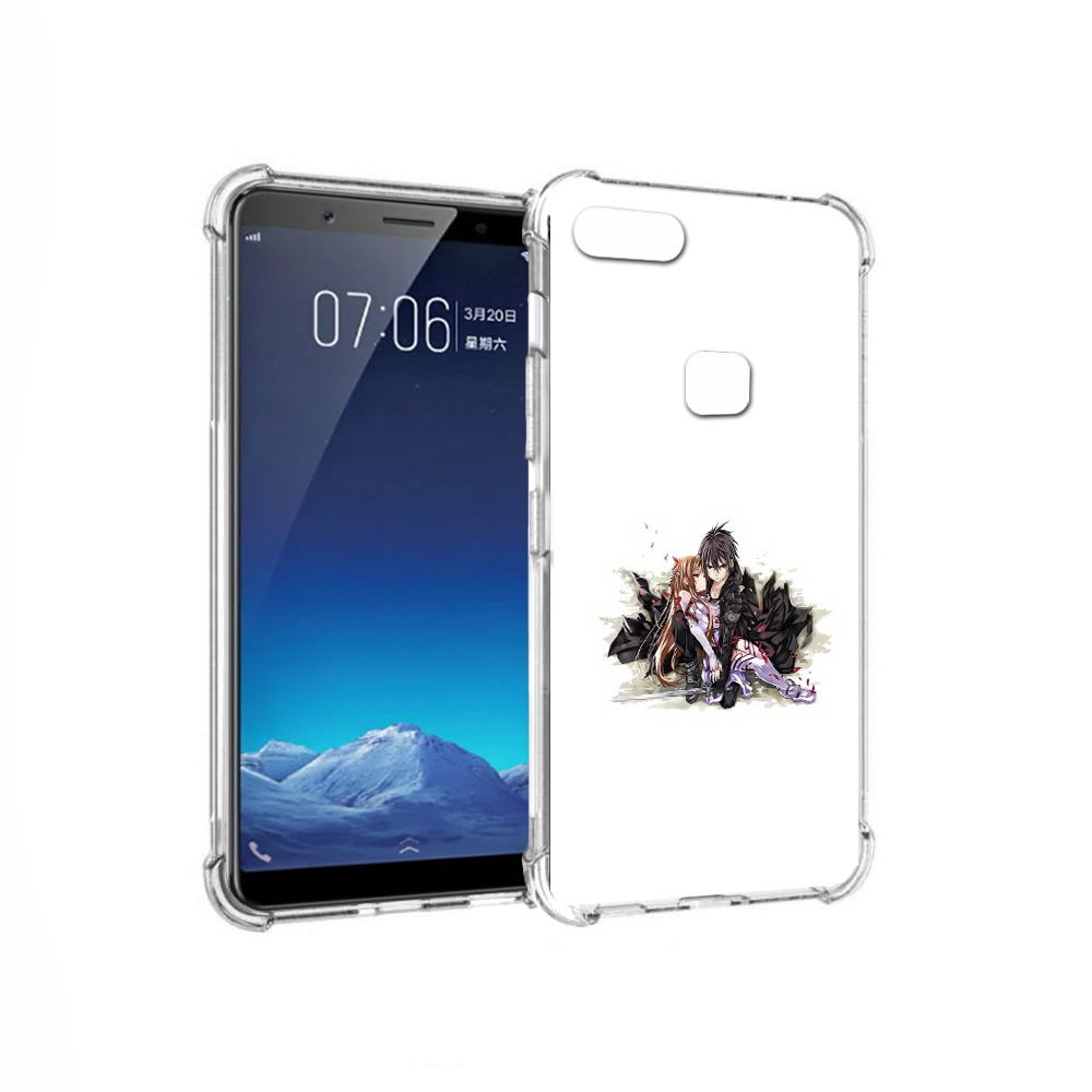

Чехол MyPads Tocco для Vivo X20 аниме асуна (PT108350.433.222), Прозрачный, Tocco