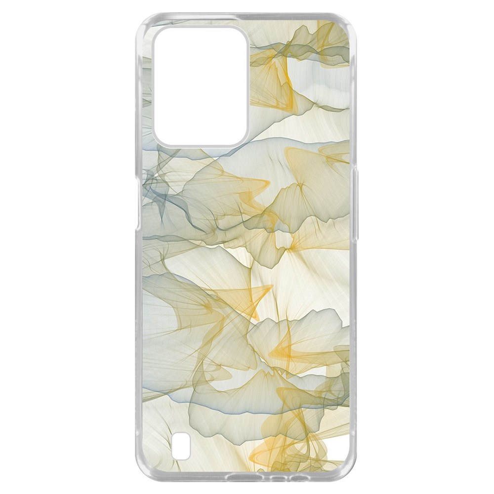 

Чехол-накладка Krutoff Clear Case Абстракт 6 для Realme C31, Прозрачный