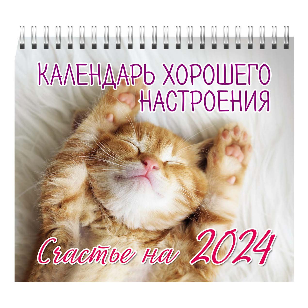 Календарь настольный перекидной Календарь хорошего настроения на 2024 год