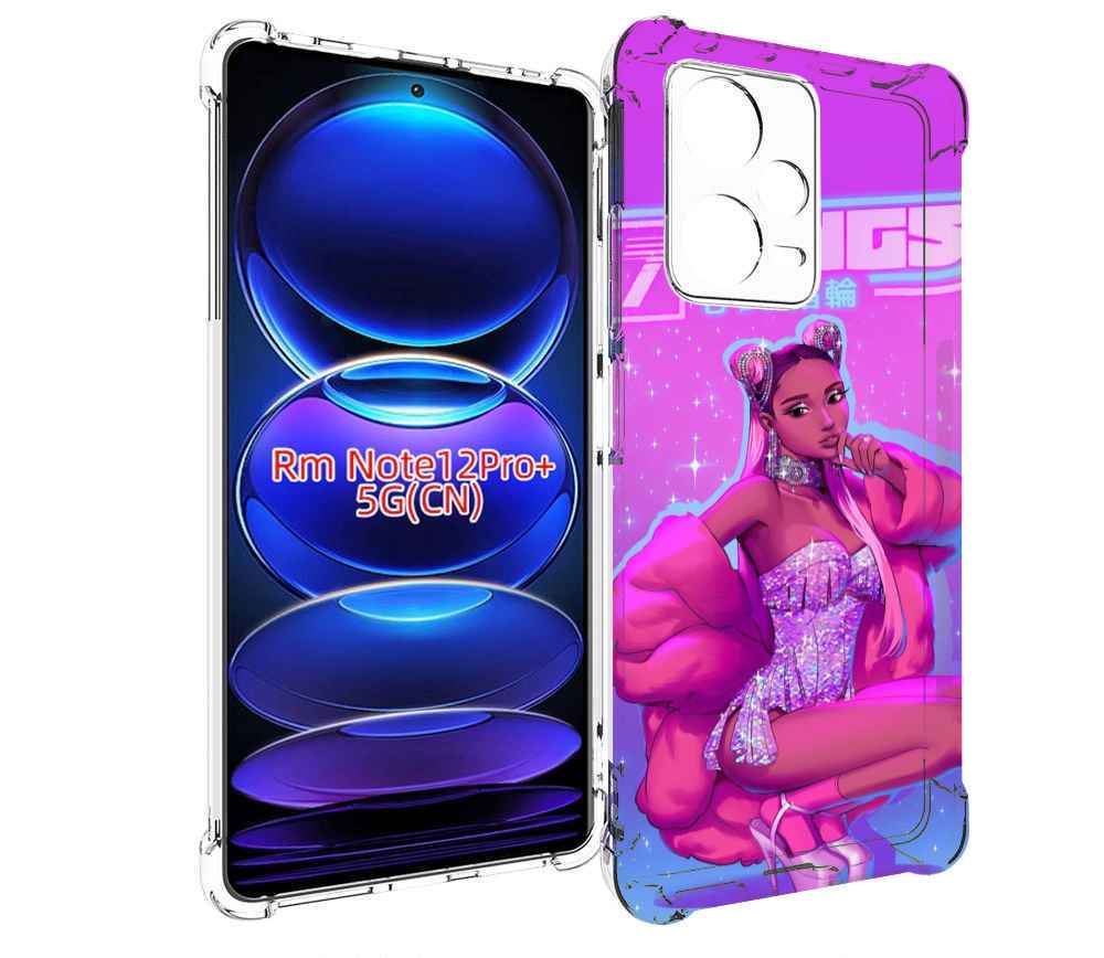 

Чехол MyPads ариана-гранде для Xiaomi Redmi Note 12 Pro + Plus, Прозрачный, Tocco