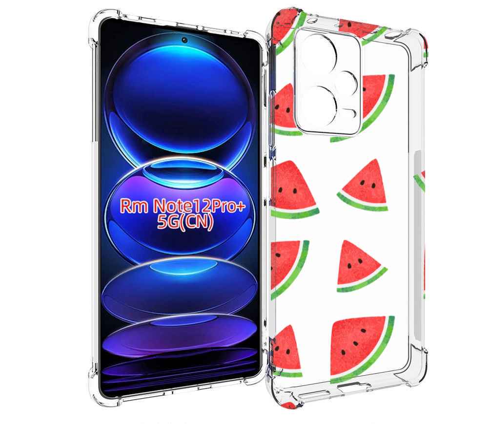 

Чехол MyPads арбузики для Xiaomi Redmi Note 12 Pro + Plus, Прозрачный, Tocco