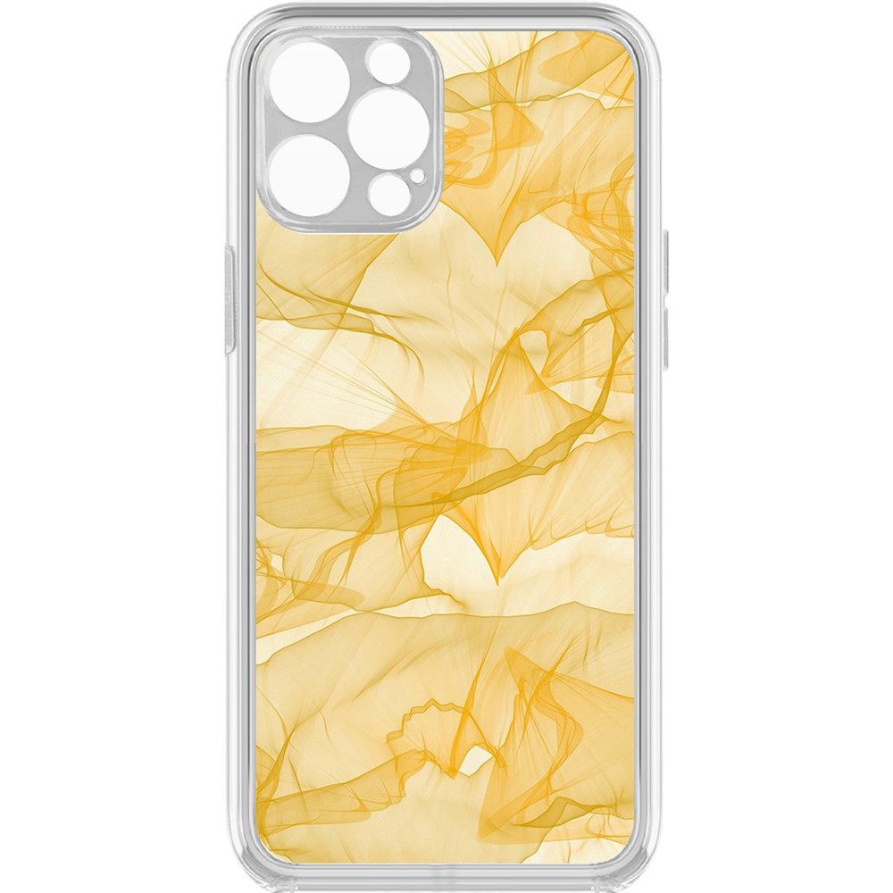 

Чехол-накладка Krutoff Clear Case Абстракт 9 для iPhone 12 Pro с защитой камеры