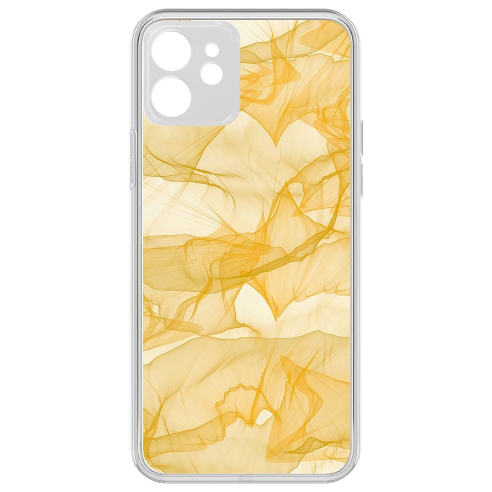 

Чехол-накладка Krutoff Clear Case Абстракт 9 для iPhone 12 с защитой камеры