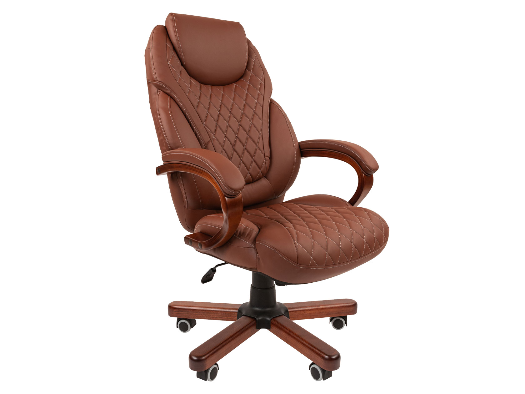 

Кресло руководителя ТАЙПИТ-МК CHAIRMAN 406 N Коричневый, экокожа / Коричневый, дерево, Разноцветный