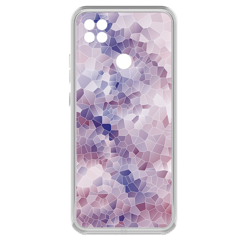 

Чехол-накладка Krutoff Clear Case Витраж 2 для Xiaomi Redmi 10A, Прозрачный
