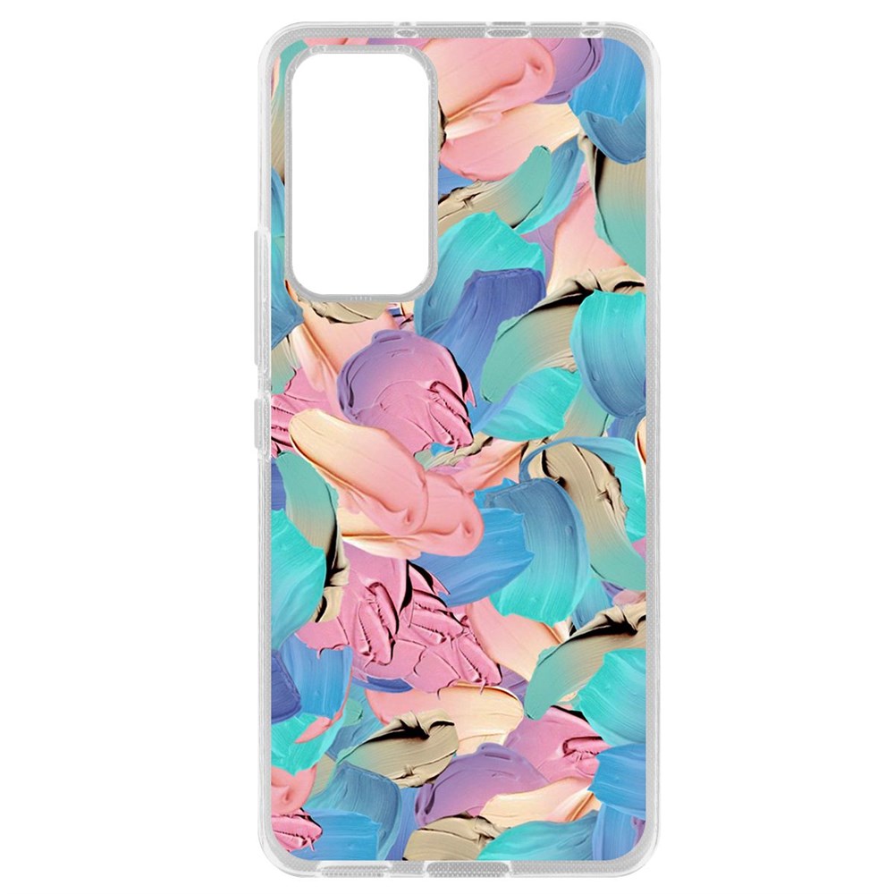 

Чехол-накладка Krutoff Clear Case Абстракт краска для Xiaomi 12 Lite, Прозрачный