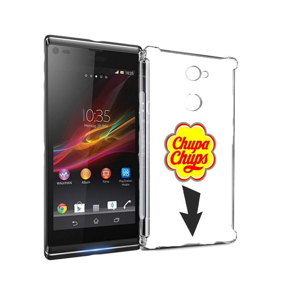 

Чехол MyPads Tocco для Sony Xperia L2 чупа чупс (PT99662.233.694), Прозрачный, Tocco