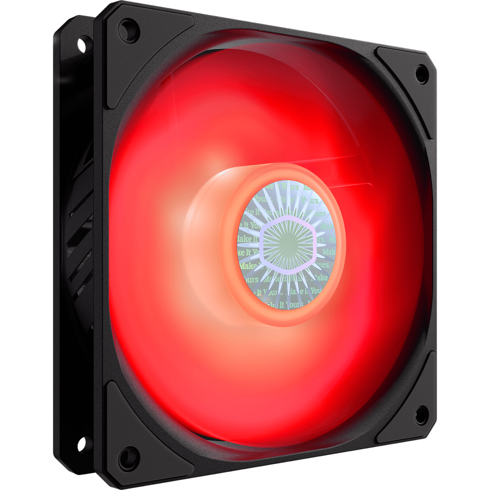 

Корпусной вентилятор 120x120 Cooler Master SickleFlow 120 (MFX-B2DN-18NPR-R1) Red LED