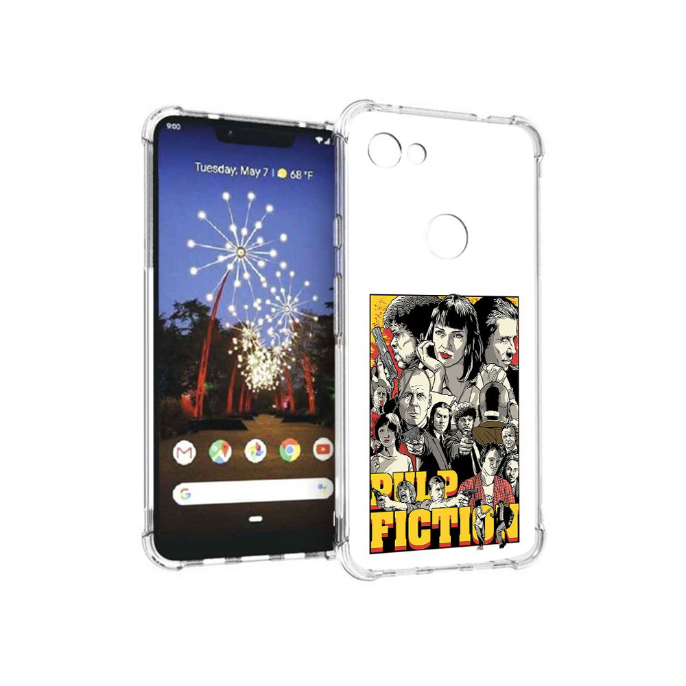 Чехол MyPads Tocco для Google Pixel 3 XL комикс картинка