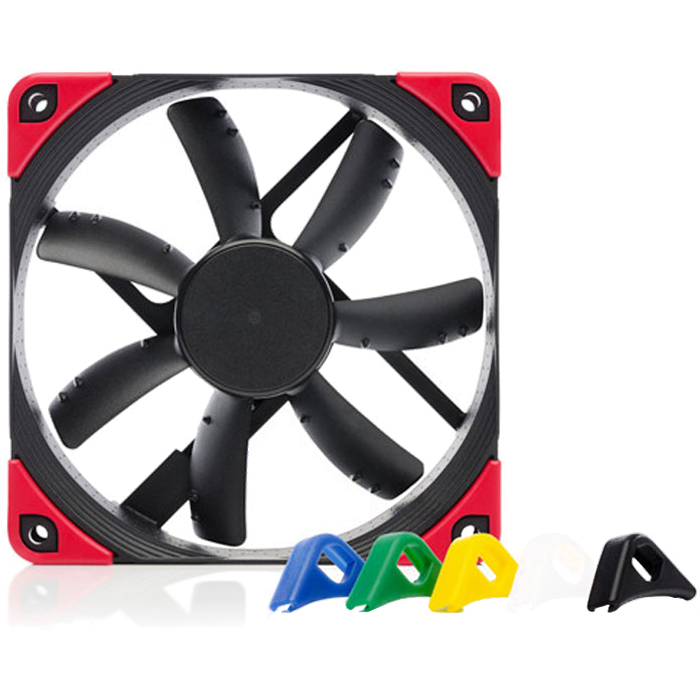 

Корпусной вентилятор 120x120 Noctua (NF-S12A PWM Chromax) 300-1200rpm