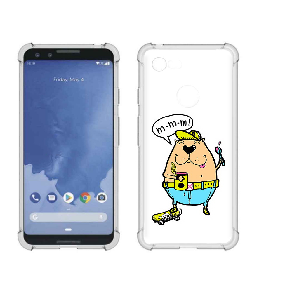 

Чехол MyPads Tocco для Google Pixel 3 Бобр, Прозрачный, Tocco