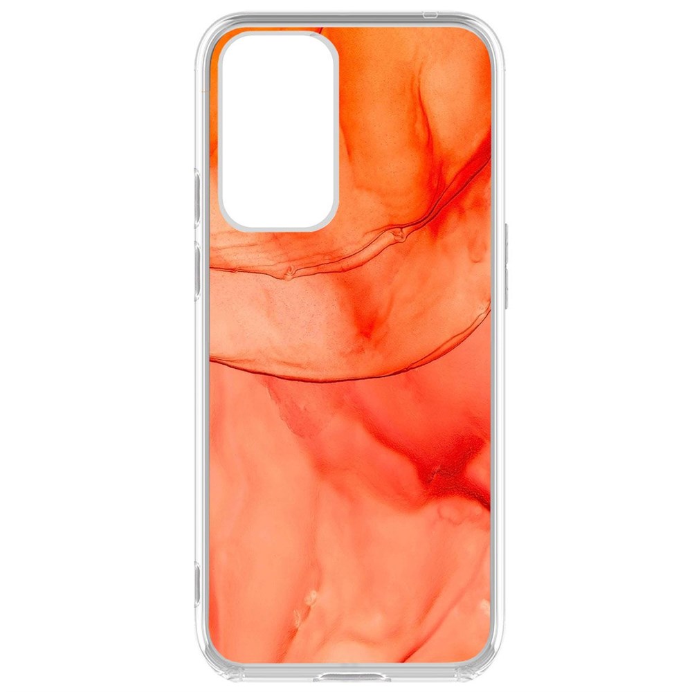 

Чехол-накладка Krutoff Clear Case Абстракт оранж для OnePlus 9 Pro, Прозрачный