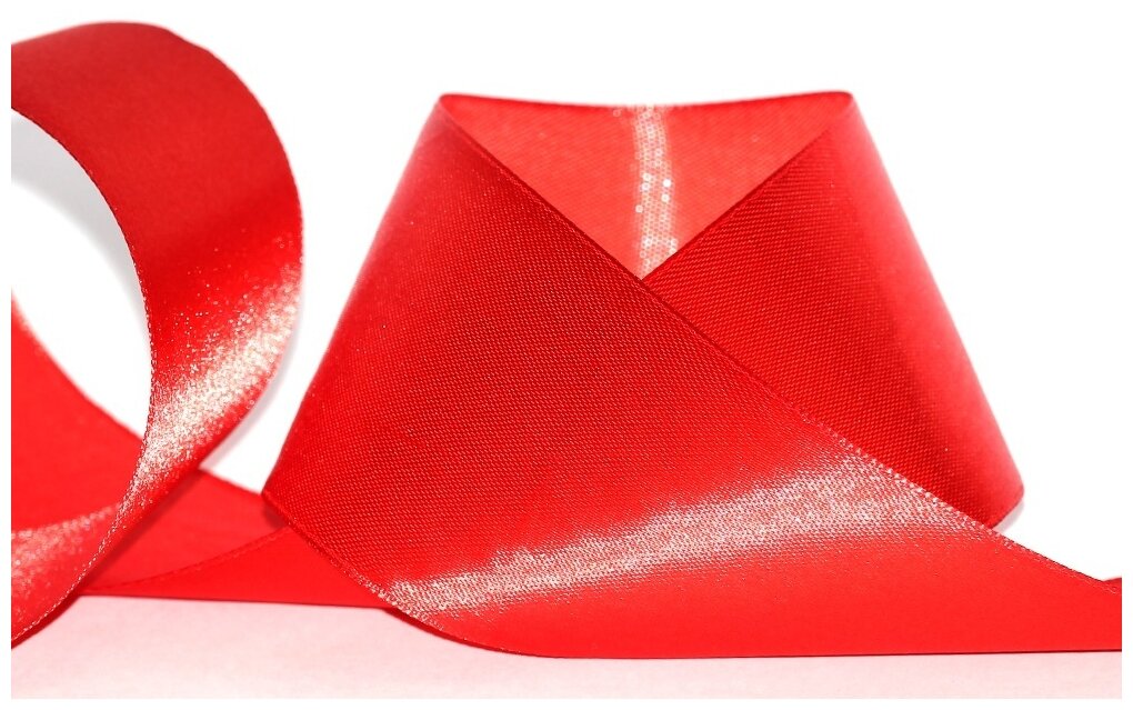

Лента атласная, красная, 27.5 м, CasaGIGrigo "Ribbon_Red", Красный
