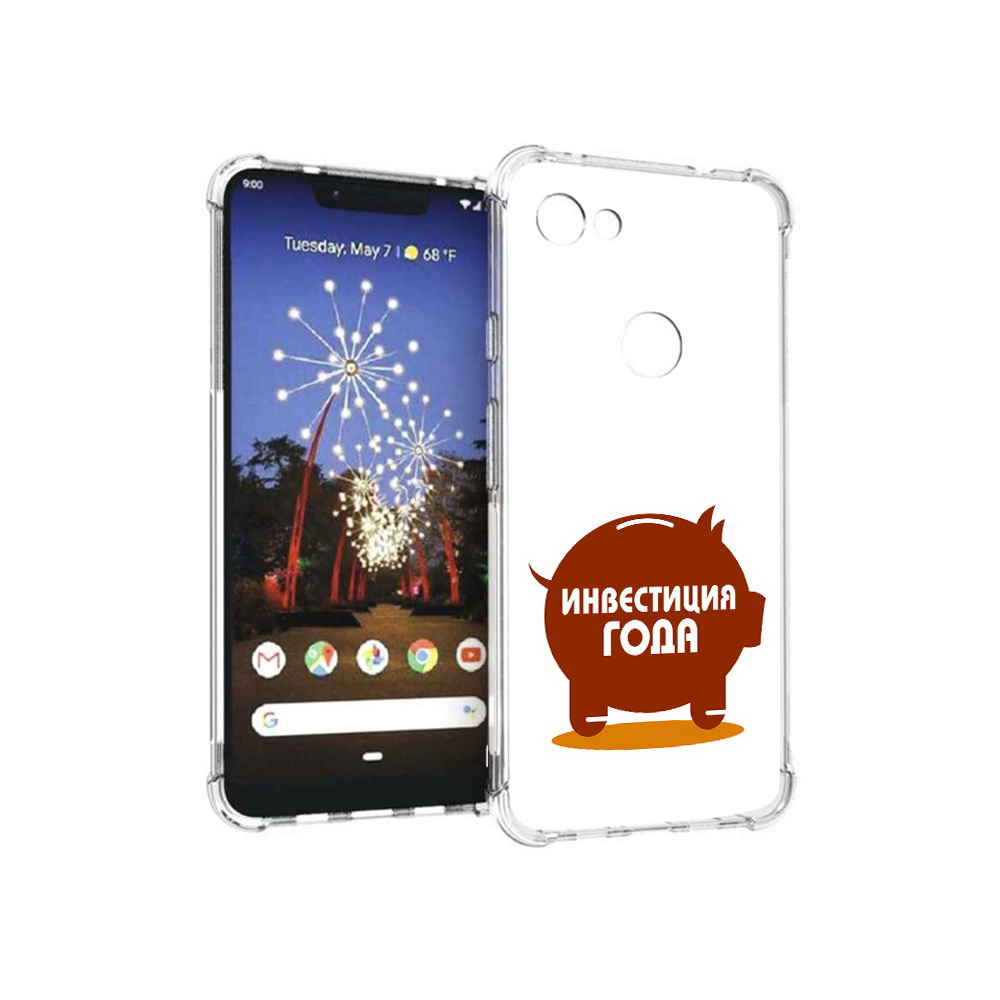 

Чехол MyPads Tocco для Google Pixel 3 XL инвестиция, Прозрачный, Tocco
