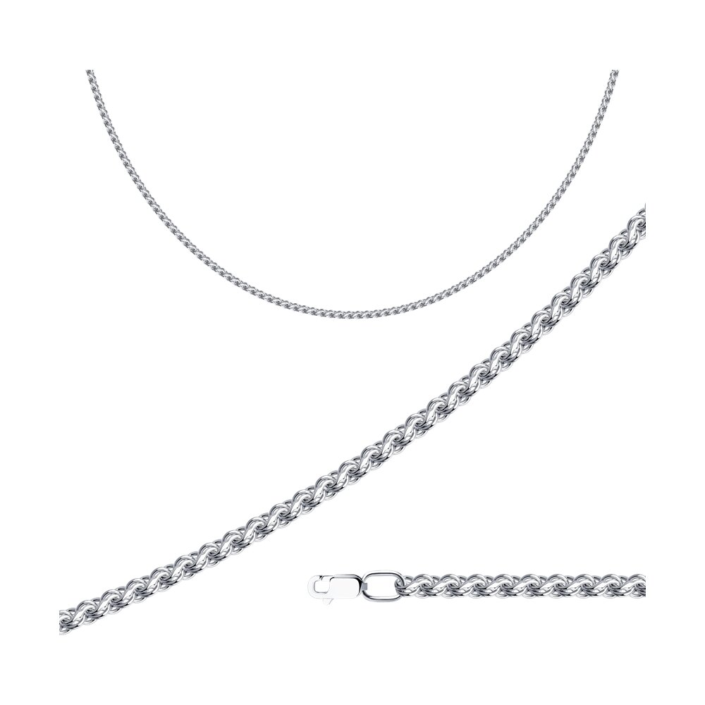 Цепочка из серебра 60 см Diamant 96-180-10060-1