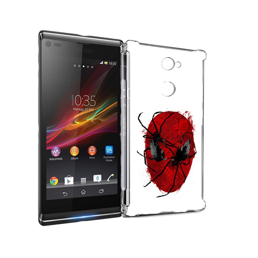 Чехол MyPads Tocco для Sony Xperia L2 человек паук (PT99662.233.673)