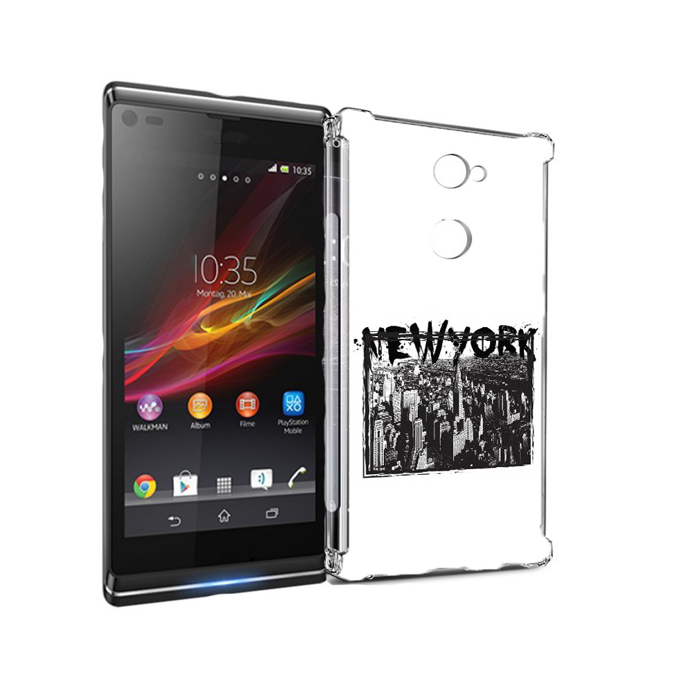 

Чехол MyPads Tocco для Sony Xperia L2 че (PT99662.233.671), Прозрачный, Tocco