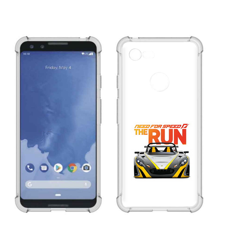 

Чехол MyPads Tocco для Google Pixel 3 гонка, Прозрачный, Tocco