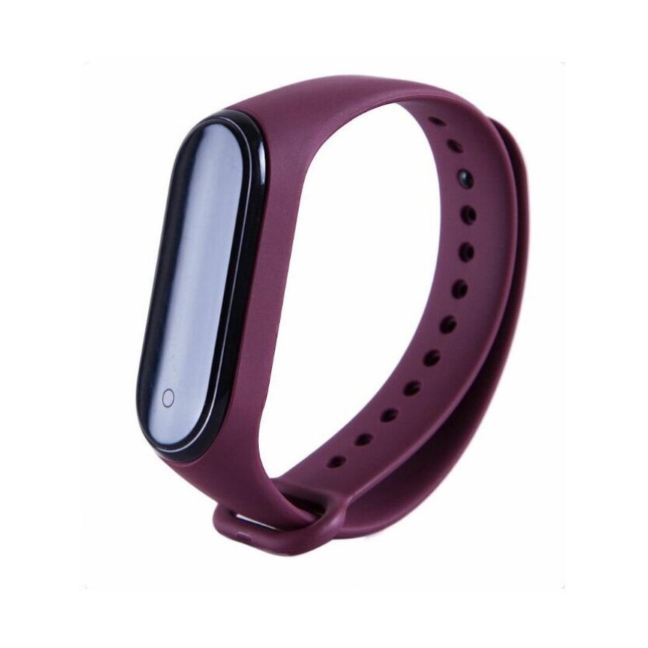 

Ремешок R1A Accsessories для фитнес-браслета Xiaomi Mi Band 3 / 4 Бордовый