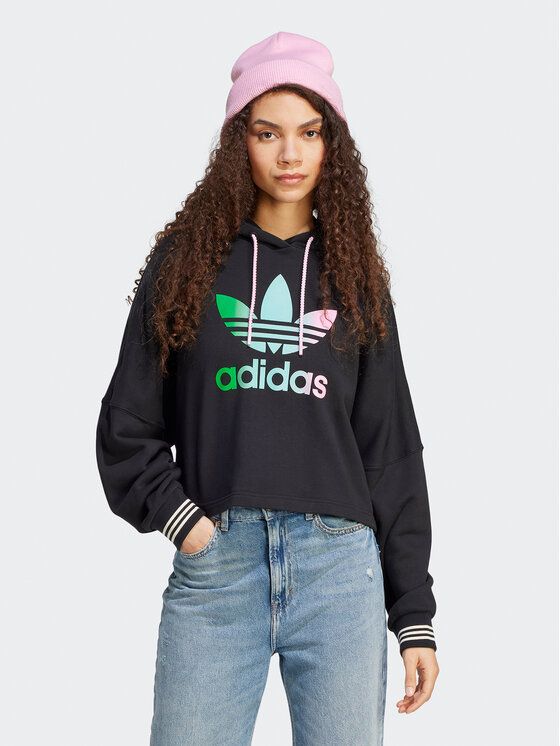 

Худи женское Adidas 301974734 черное 2XS (доставка из-за рубежа), Черный, 0000301974734