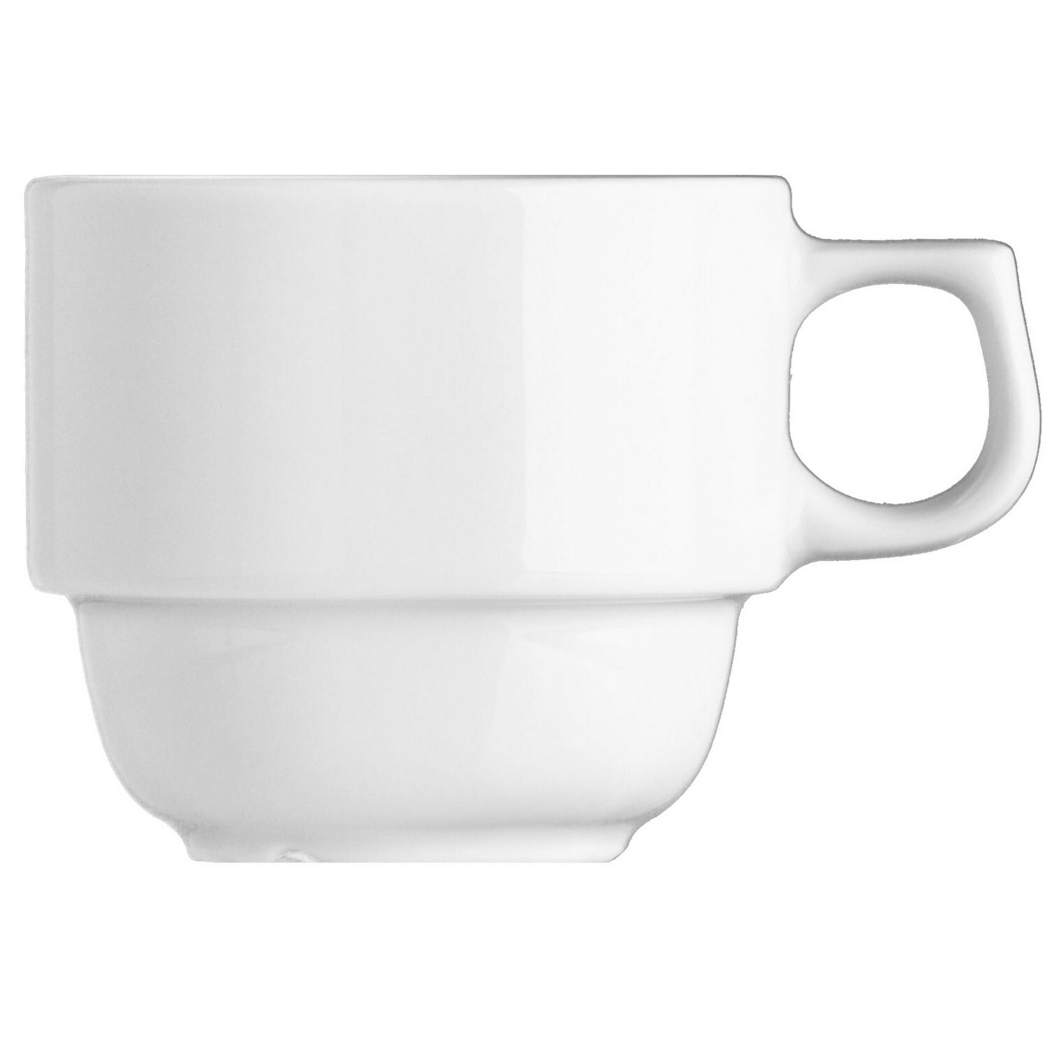 Чашка G. Benedikt Прага чайная 190мл 80х80х65мм фарфор белый