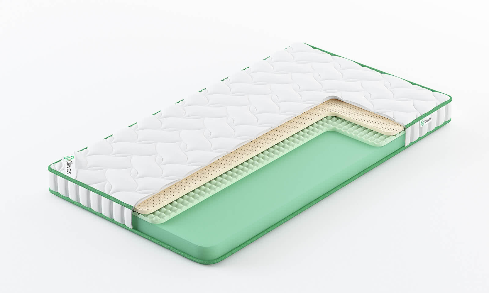 

Матрас Clever Flex Lite 190x190, Белый, CLEVER FLEX LITE